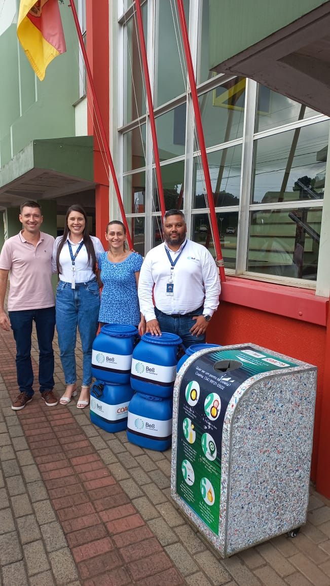 Be8 e Itatiba do Sul firmam parceria para recolhimento de óleo de cozinha usado