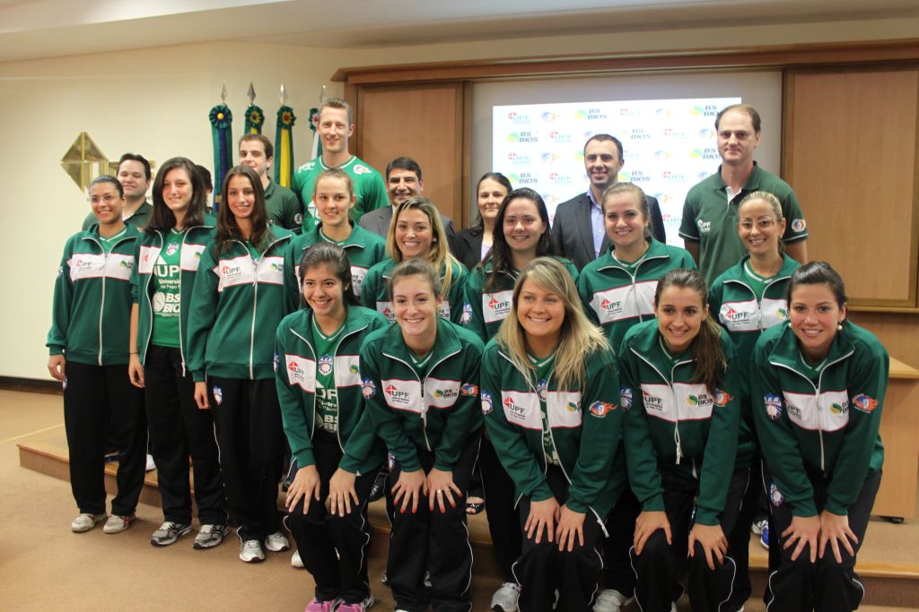 Apresentada oficialmente a equipe UPF BSBIOS de Voleibol Feminino