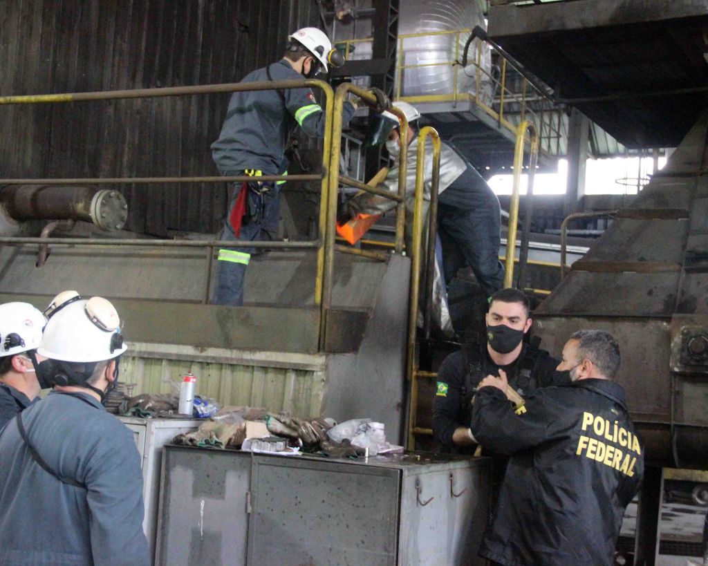 Polícia Federal utiliza caldeira da BSBIOS para incinerar drogas