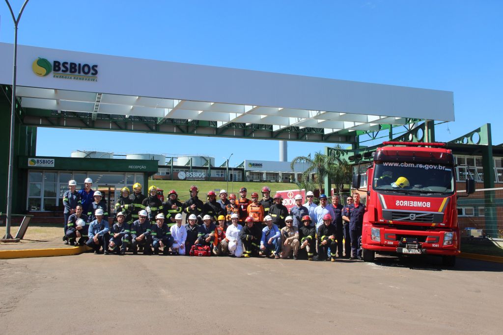 BSBIOS realiza simulado de evacuação de Emergência