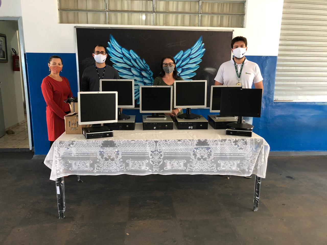 BSBIOS doa computadores para escola em Marialva