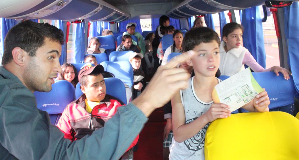 visita crianças