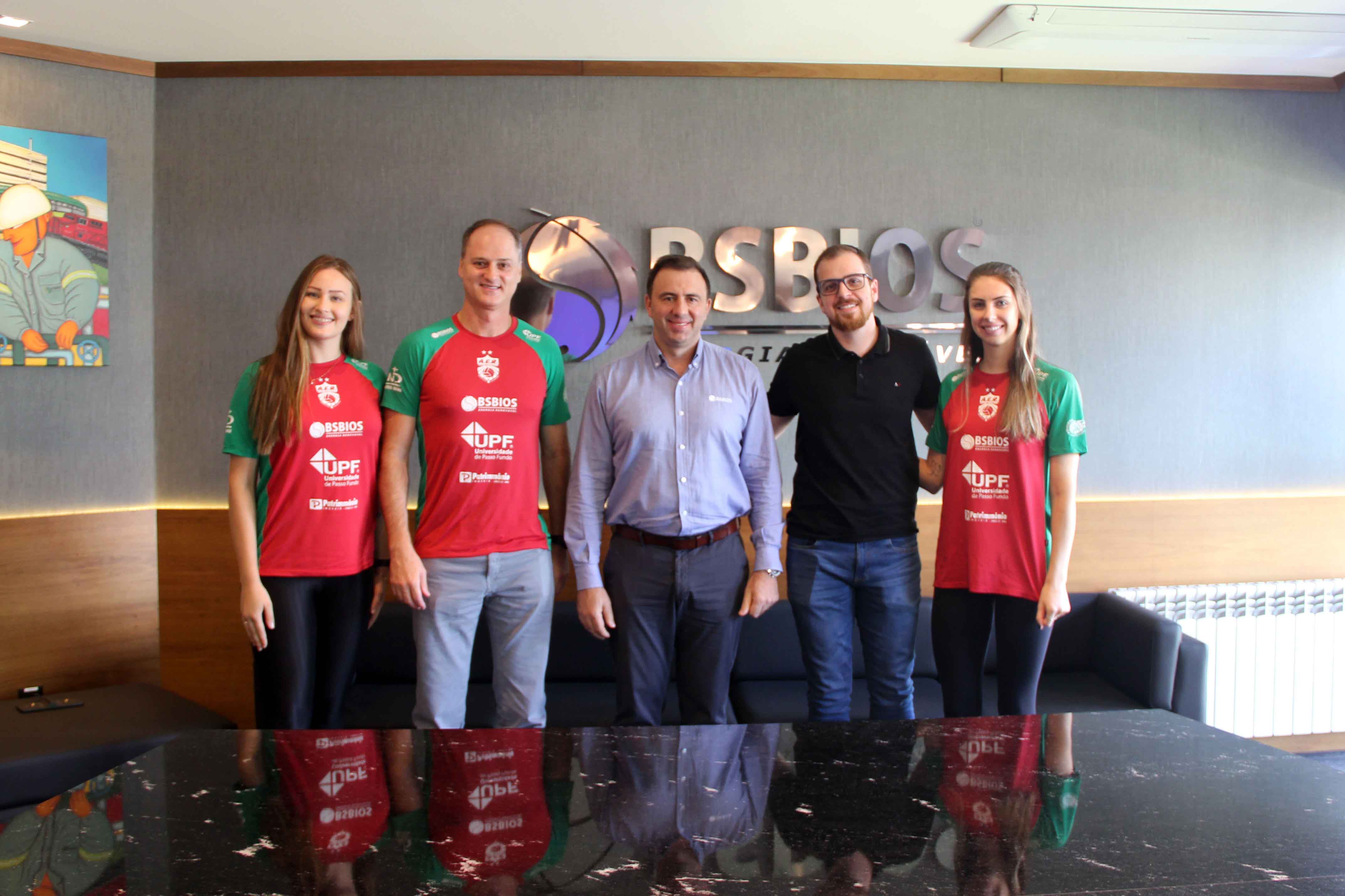 BSBSIOS renova patrocínio com a equipe de vôlei BSBIOS/UPF