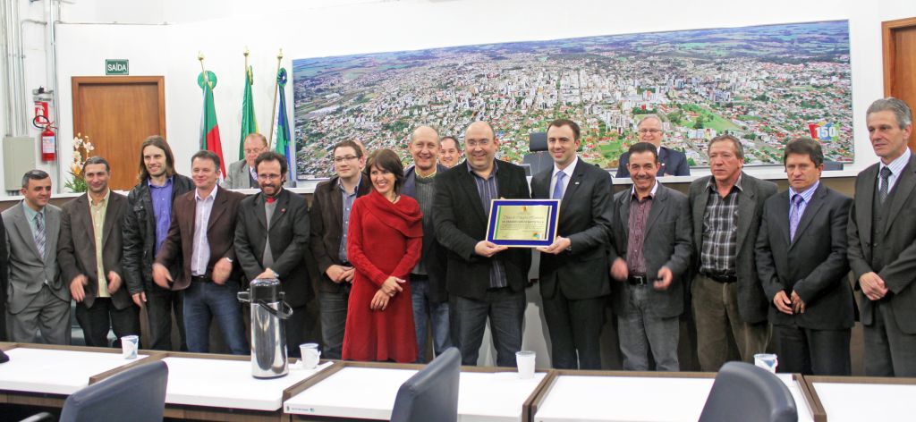 Battistella é cidadão honorário de Passo Fundo