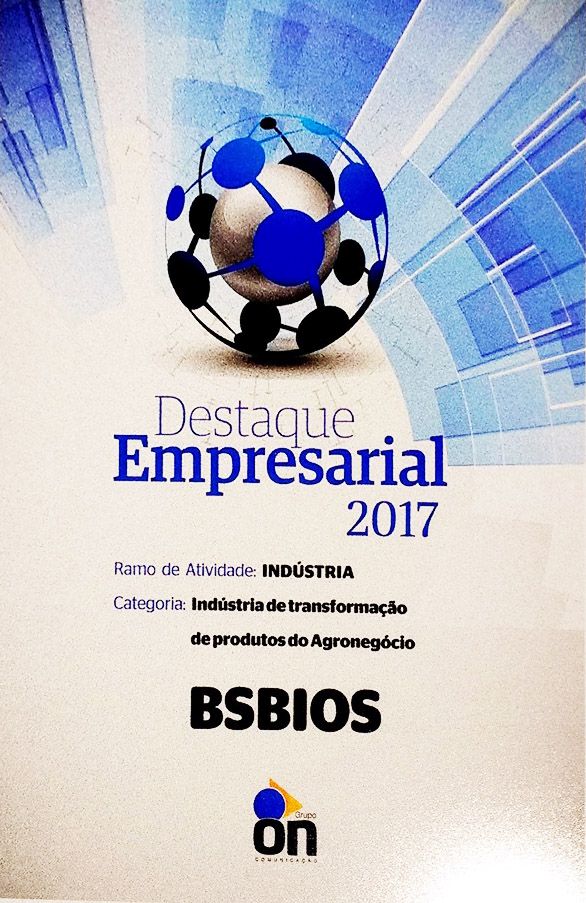 BSBIOS recebe Prêmio Destaque Empresarial