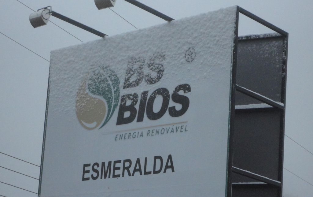 Unidades da BSBIOS foram surpreendidas pela neve