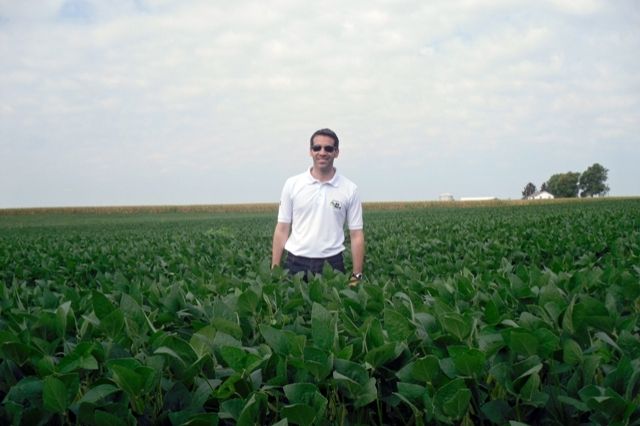 Visit to soybean producer ring in the USA