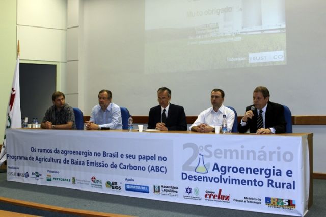 Seminário debateu agroenergia e desenvolvimento