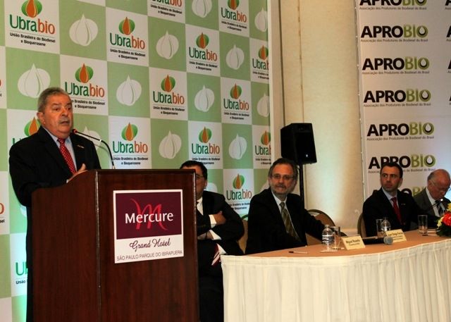 Video} Speech of ex-president Lula to honor biodiesel producers