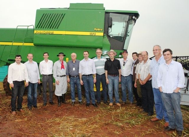 Great audience follows the National Opening of Canola Crop 