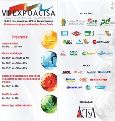 Inicia hoje a VIIIª Expoacisa