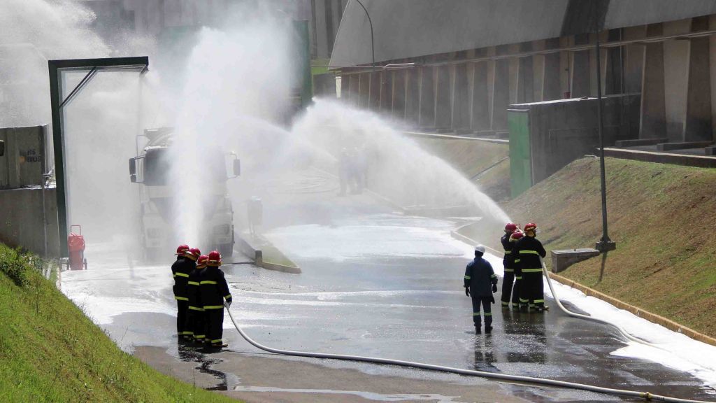 BSBIOS realiza simulação de evacuação de emergência